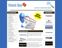Tablet Screenshot of checkbuy.net